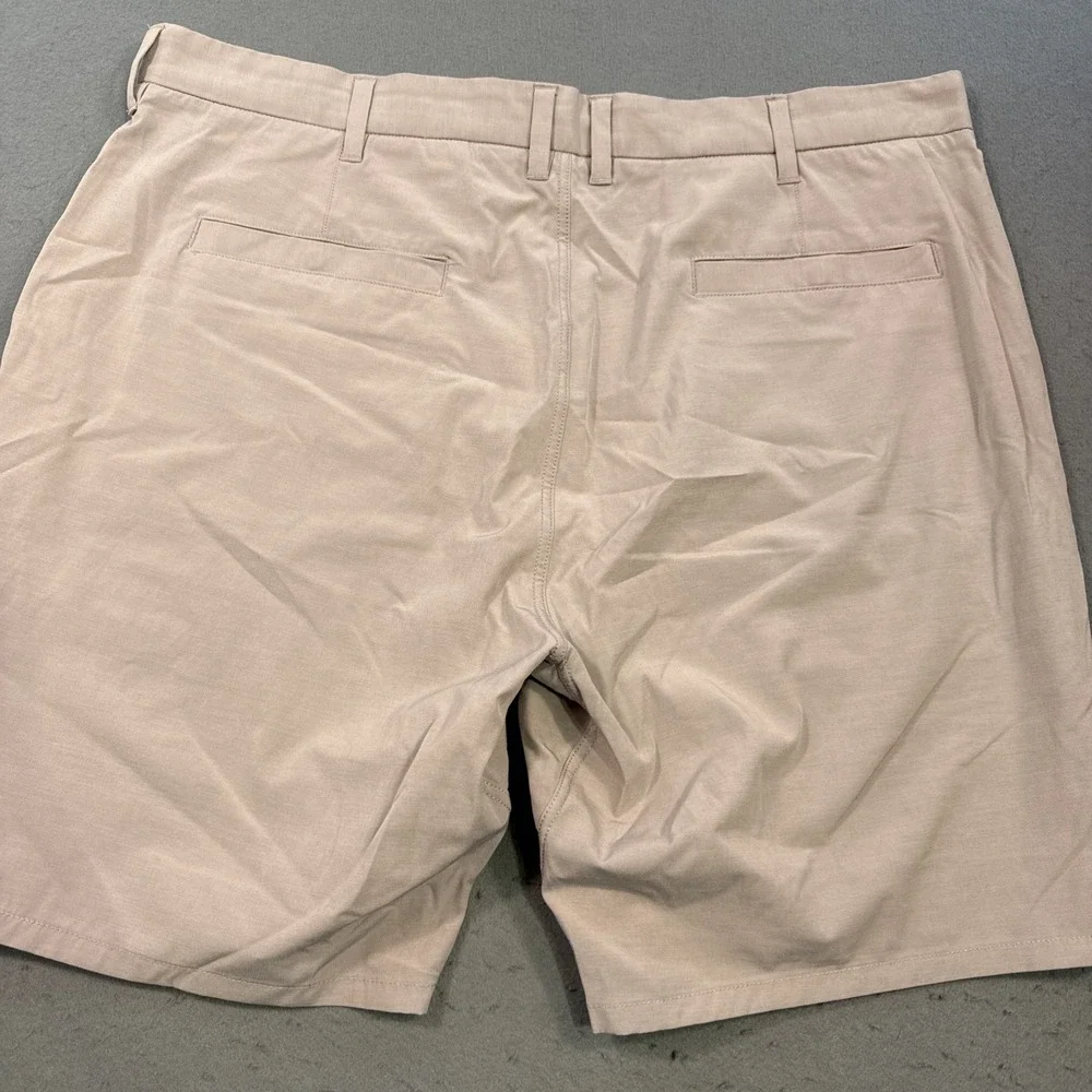 Johnnie O Shorts Mens 38 GRAY  Performance Golf Chino Print 9